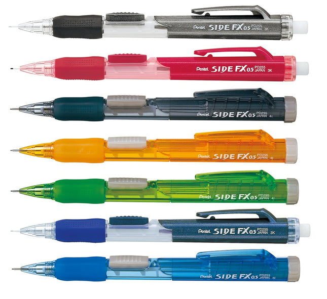 (清貨價$8.5) Pentel PD-255 SIDE FX 側按鉛芯筆 (0.5mm)