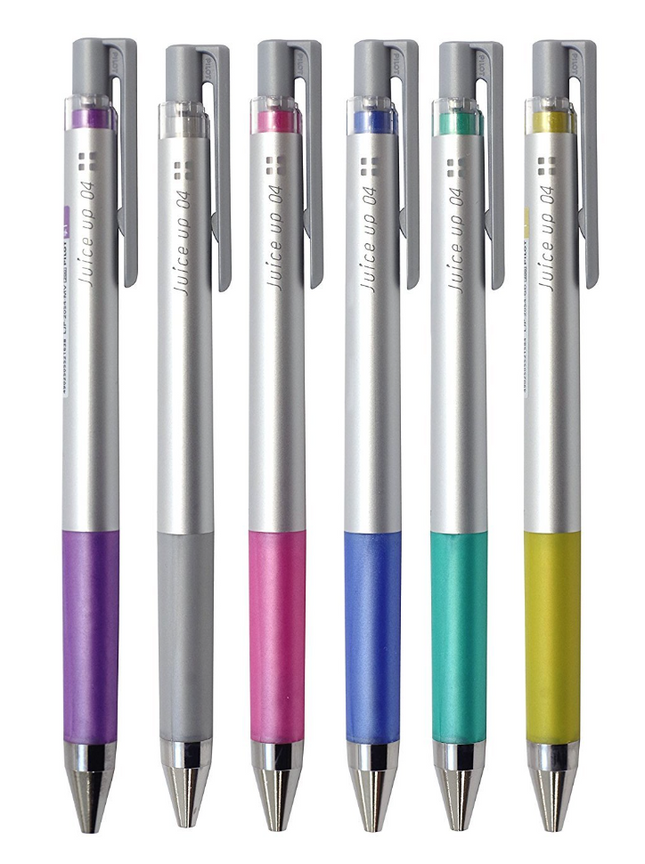 (超抵價$10) PILOT 百樂牌 Juice Up 啫喱筆 金屬色系列 0.4mm