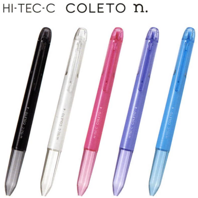 (特價發售$10) PILOT 百樂 HI-TEC-C COLETO N. 4 四色筆桿 (不含筆芯)