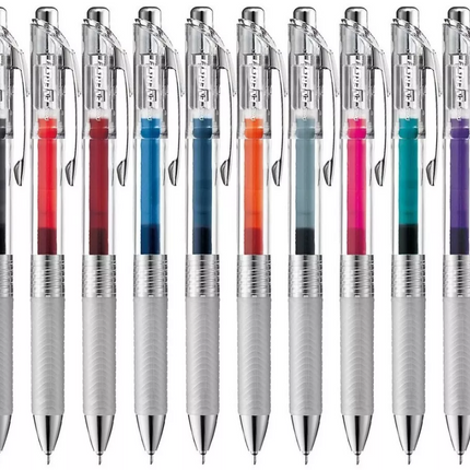 (透明桿) Pentel infree Energel 0.5MM 按掣速乾啫喱筆