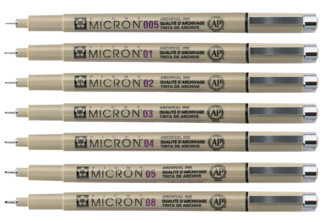 (超抵價) 櫻花牌 SAKURA PIGMA MICRON 針筆