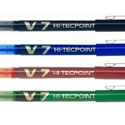 (彩色清貨價$7.5) PILOT 百樂牌 Hi-Tecpoint BX-V7 液式鋼珠筆