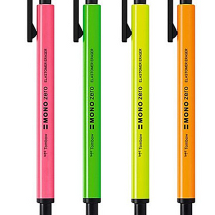 (超抵清貨價$15)Tombow 蜻蜓牌 EH-KUR MONO ZERO 圓形擦膠筆