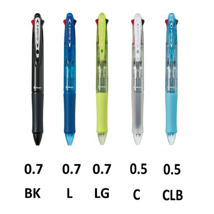 (清貨價) PILOT 百樂 Acroball 四色輕油原字筆