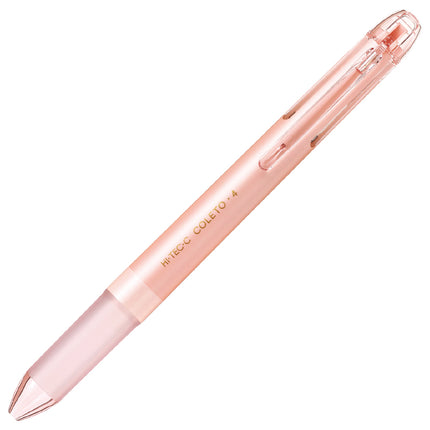 PILOT 百樂 HI-TEC-C COLETO 四色筆桿（不含筆芯） 珍珠粉紅