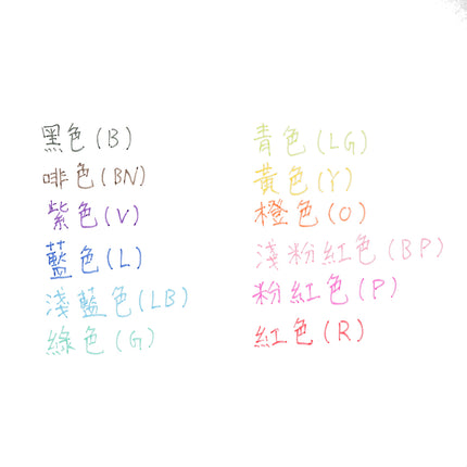 Pilot 百樂擦擦隱形筆 Frixion Fineliner 繪圖筆 - 墨水顏色