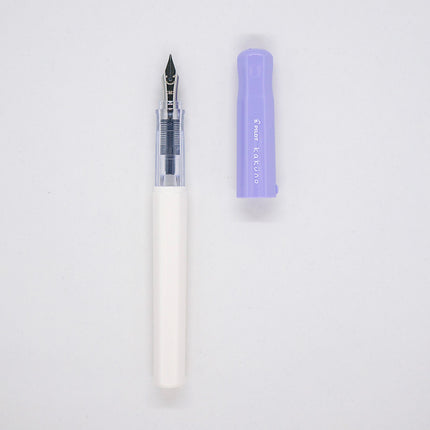 PILOT 百樂牌 kakuno 微笑鋼筆 - 紫色